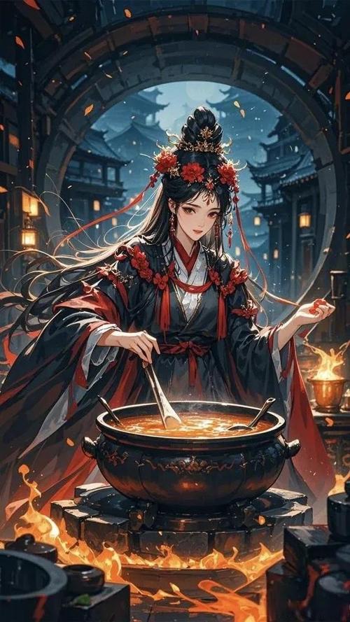 孟婆漂亮吗