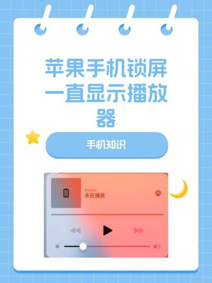 苹果听歌锁屏显示封面