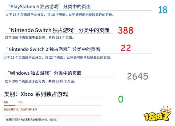 Switch独占游戏列表