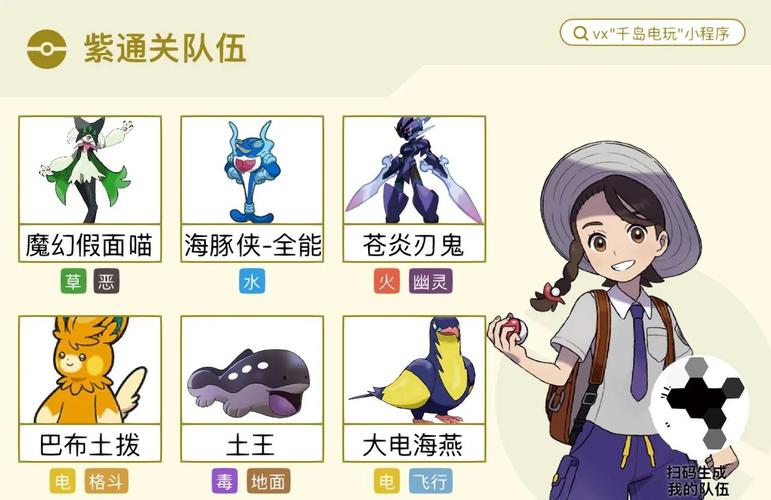 口袋小精灵阵容推荐