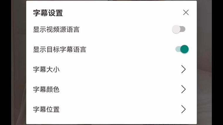 vivoai字幕实时翻译