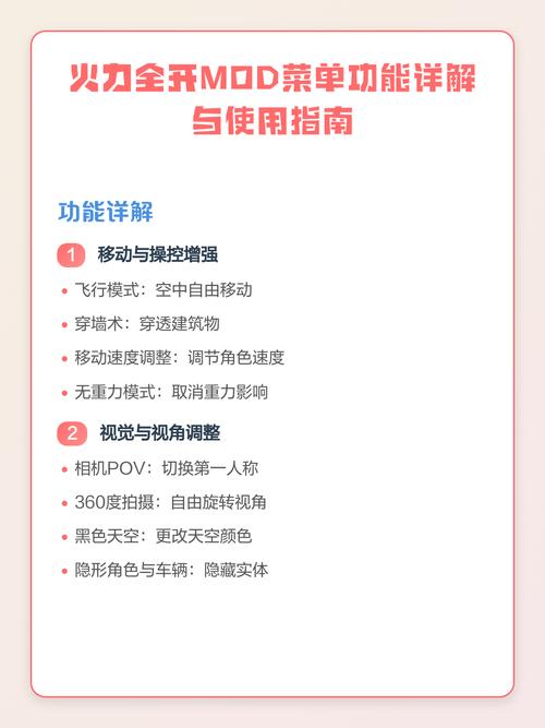 火力全开MOD作弊菜单