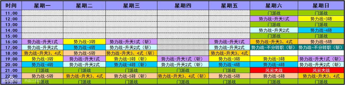 热血江湖游戏运营时间表