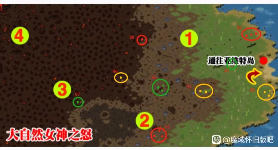 魔域boss点全图大图