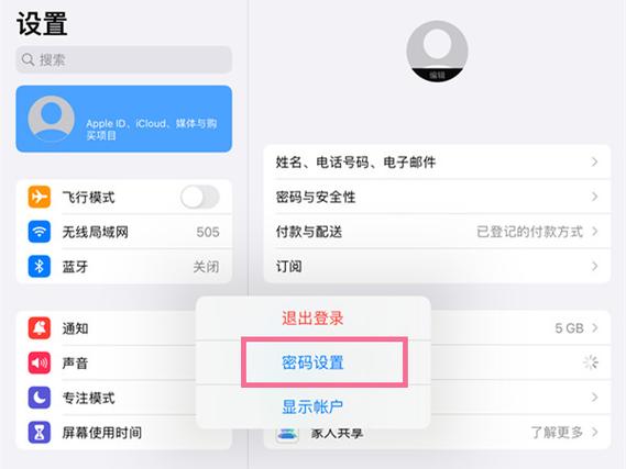 ipad如何设置下载app需要密码