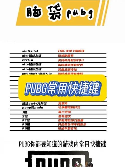pubg去掉皮肤快捷键