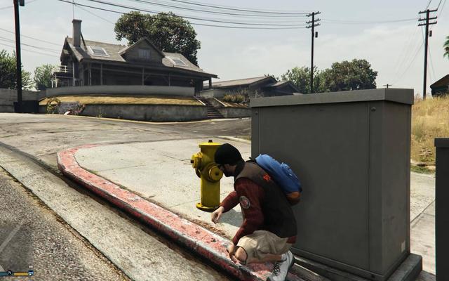GTA5哪个键是蹲下