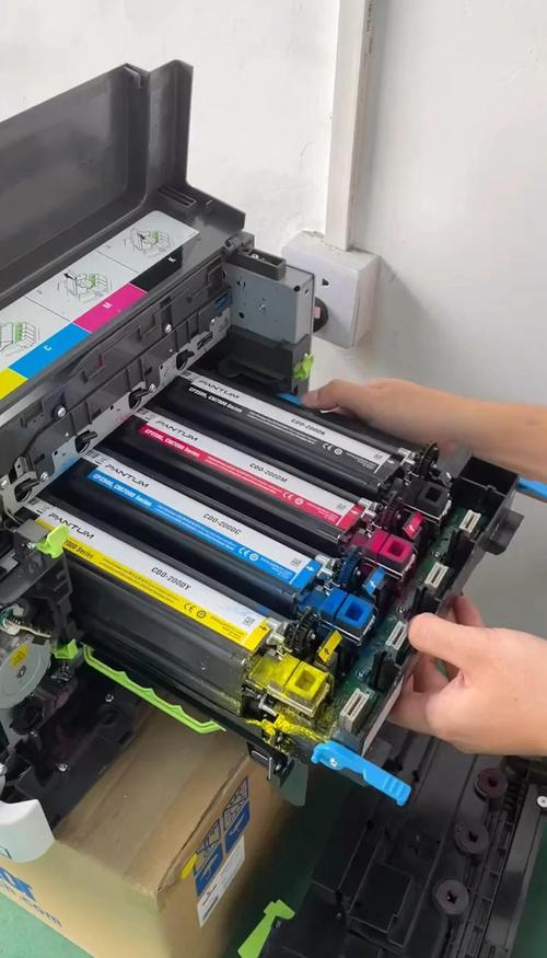 奔图M6700D打印机怎么加粉