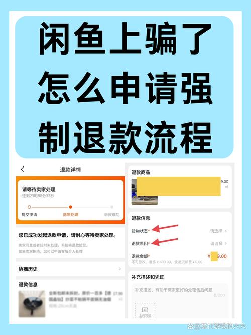 闲鱼确认收货后怎么申请退货退款