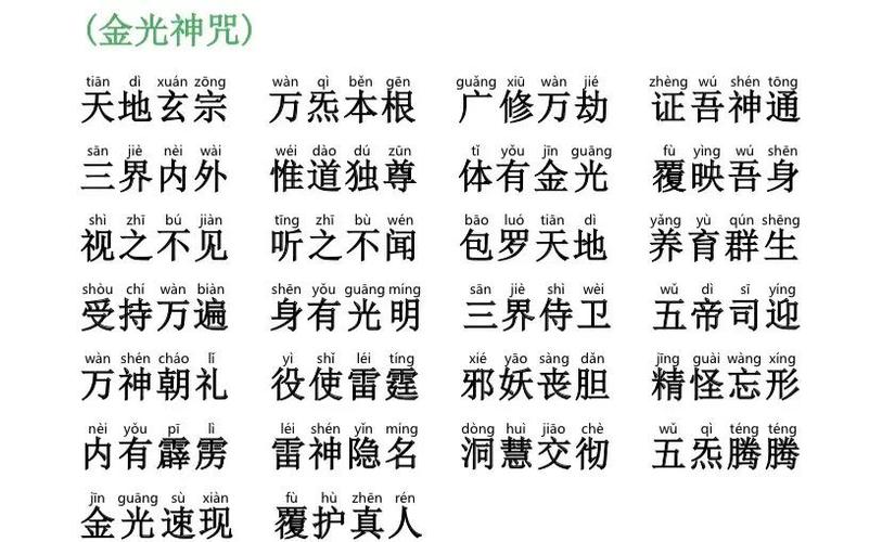 咒语咒语