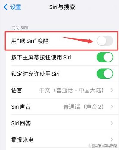 怎么打开siri语音唤醒