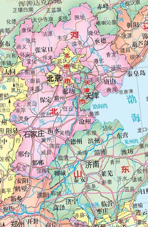 河北省详细地图全图