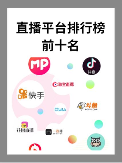哪些平台可以直播