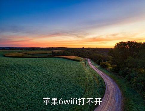 苹果6无线网打不开怎么办