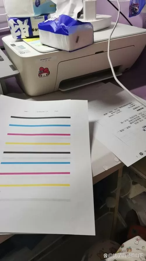惠普打印机彩色打印不出来
