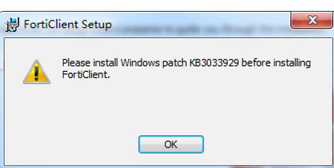 kb3033929补丁是干嘛的
