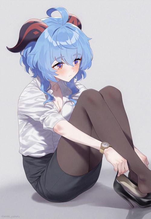 甘雨摸鱼