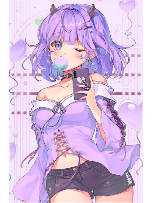 漫芽糖绘画官方紫色版