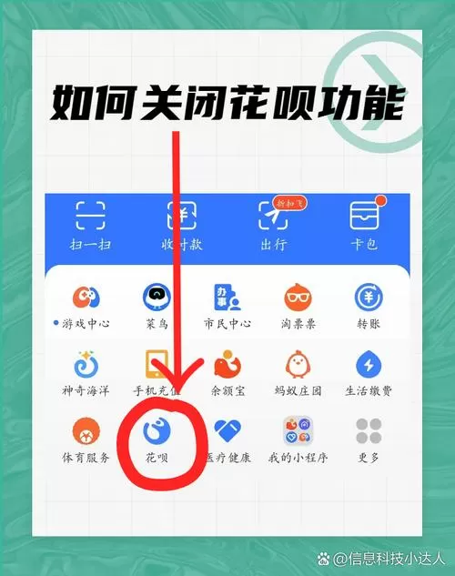 支付宝里怎样注销花呗