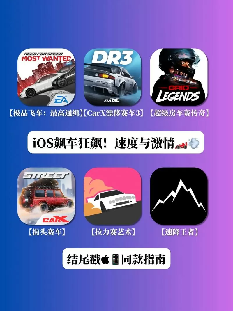 飙车游戏排行榜第一名